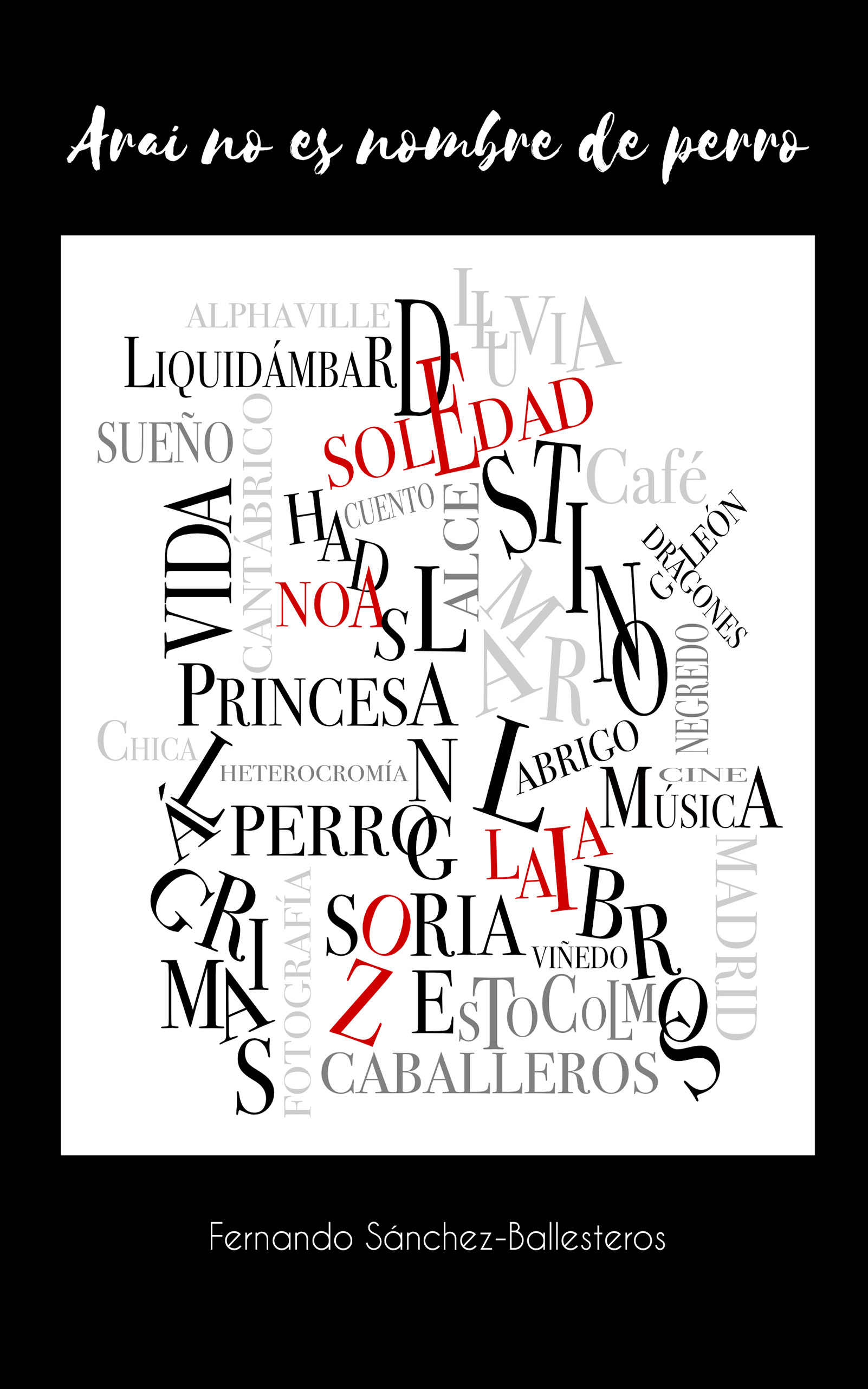 Arai no es nombre de perro Portada